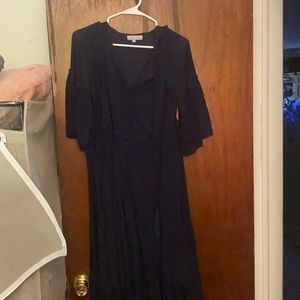 Long flowy boho dress!